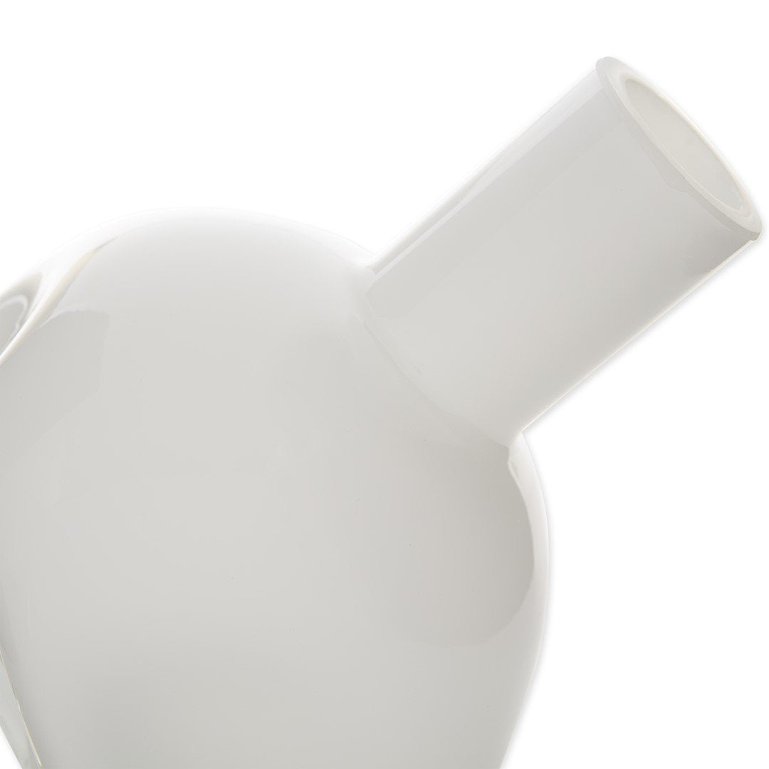 White Abstract Vase 