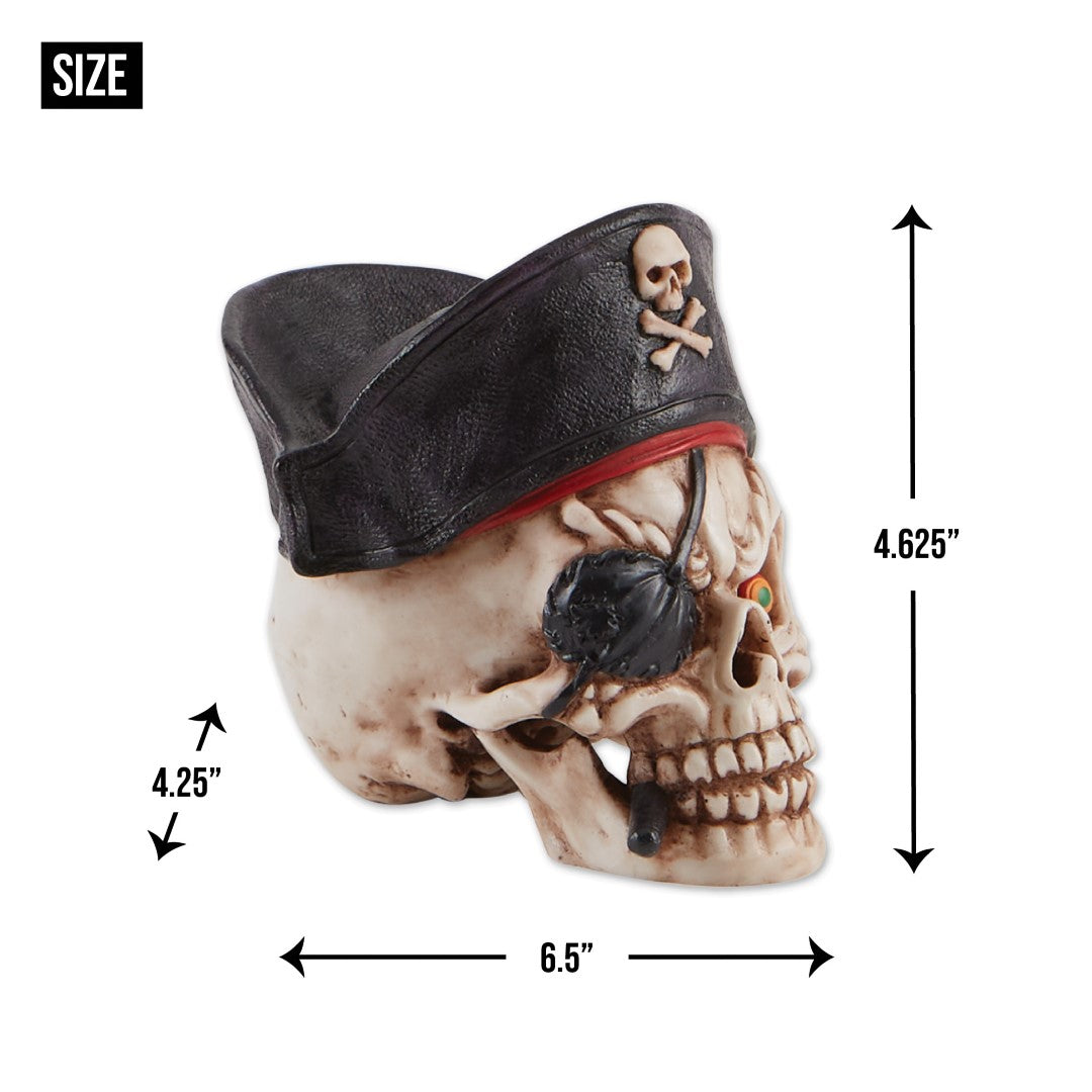 Grinning Pirate Skull 