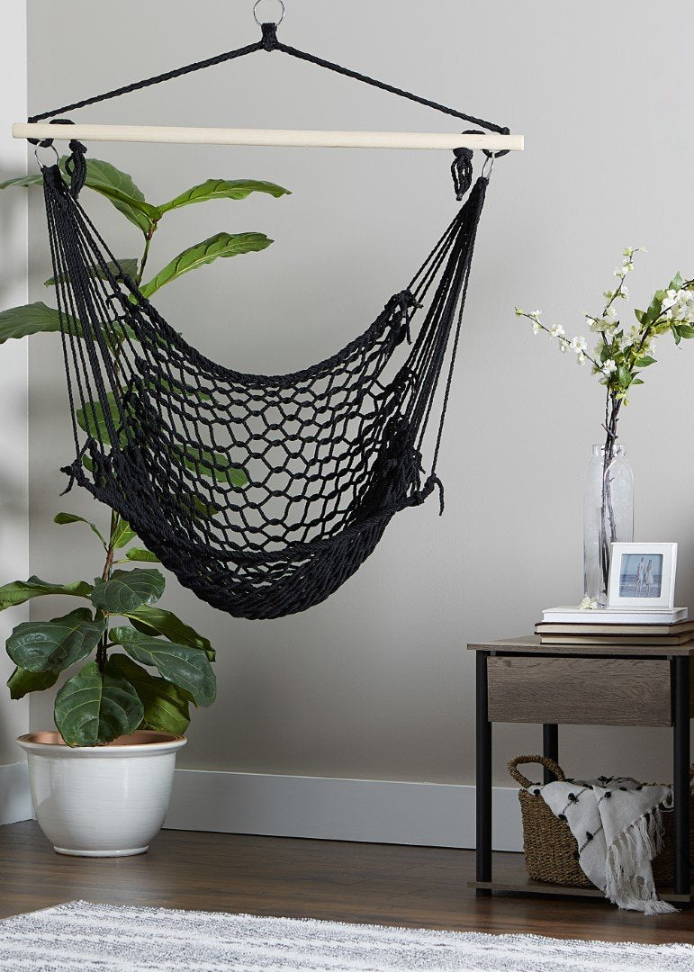 Black Hammock Chair 