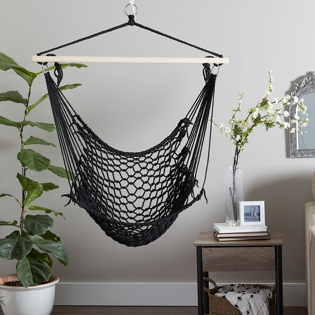 Black Hammock Chair 