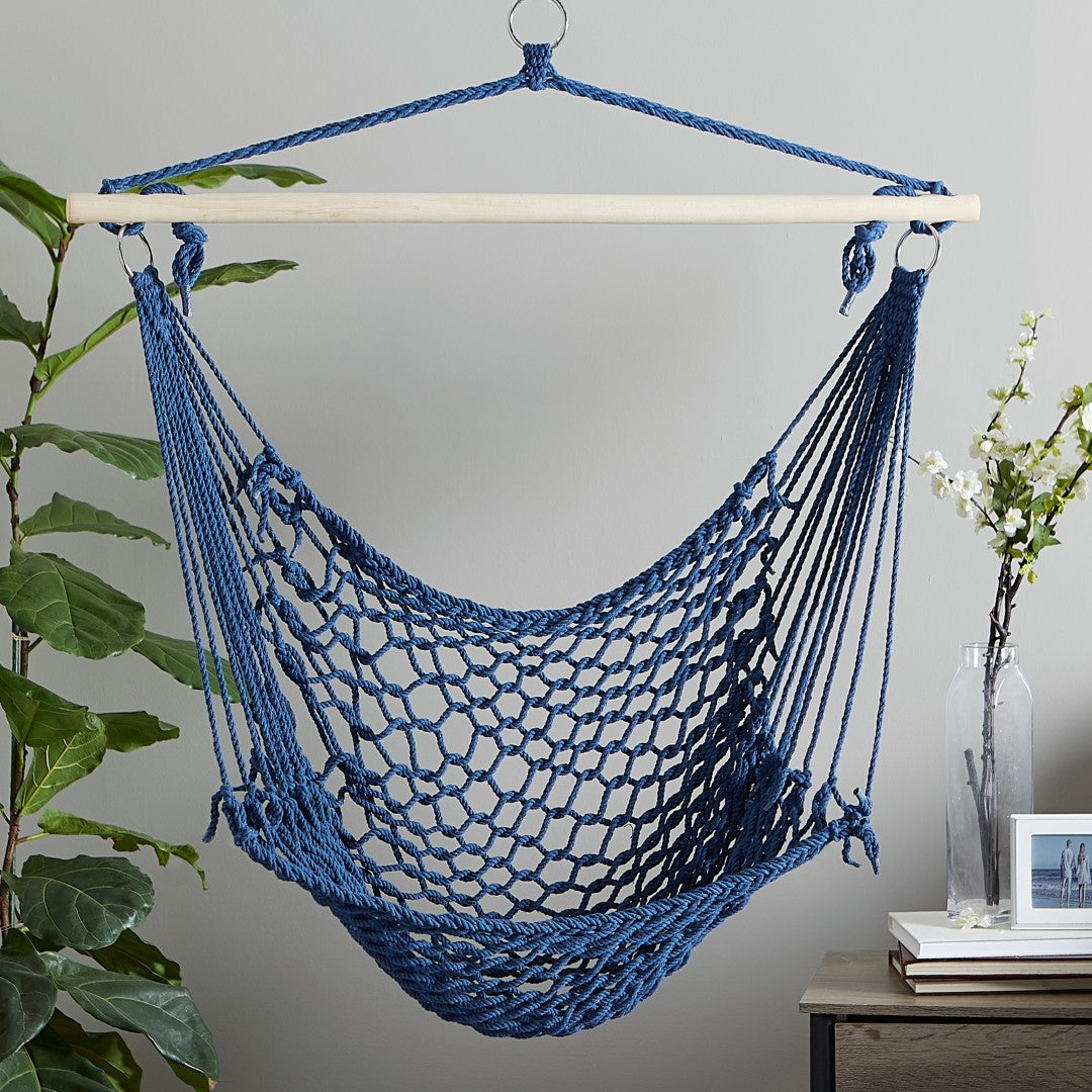 French Blue Hammock Chair 