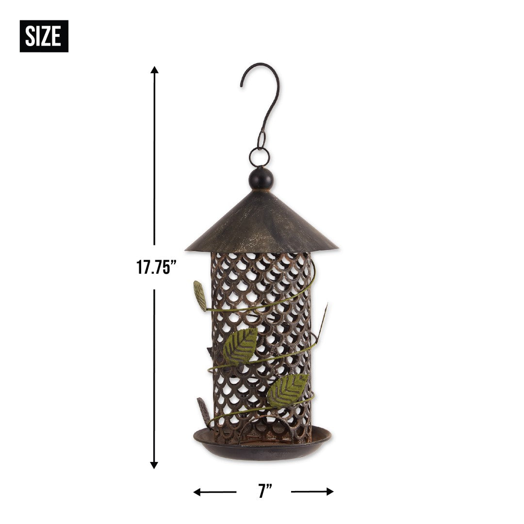 Green Leaf Bird Feeder