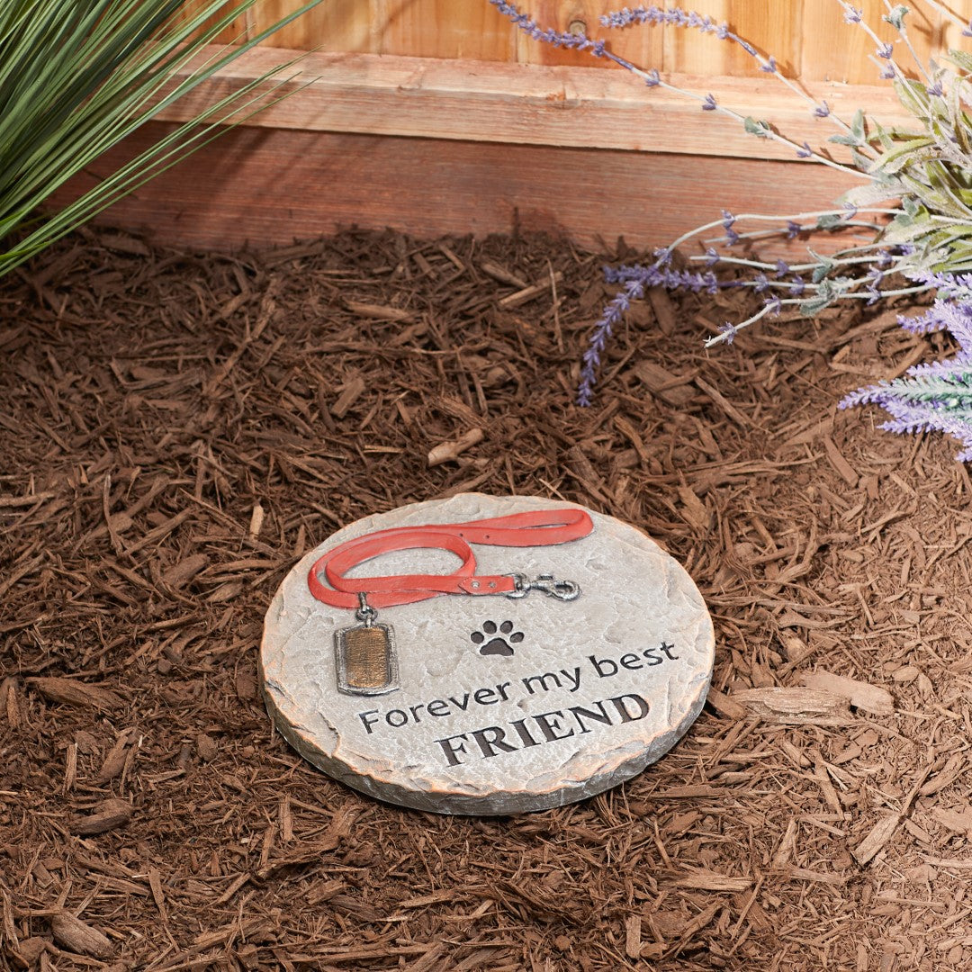 Forever My Best Friend- Pet Memorial Stepping Stone 