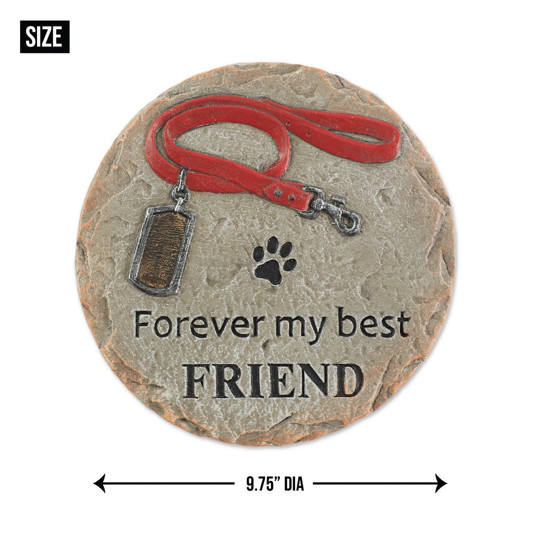 Forever My Best Friend- Pet Memorial Stepping Stone 