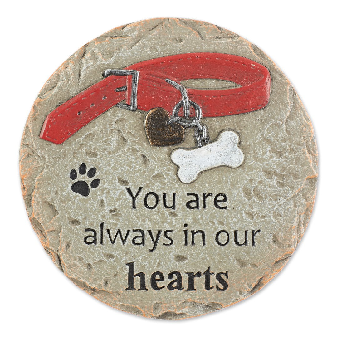 You Are Always In Our Hearts- Pet Memorial Stepping Stone 