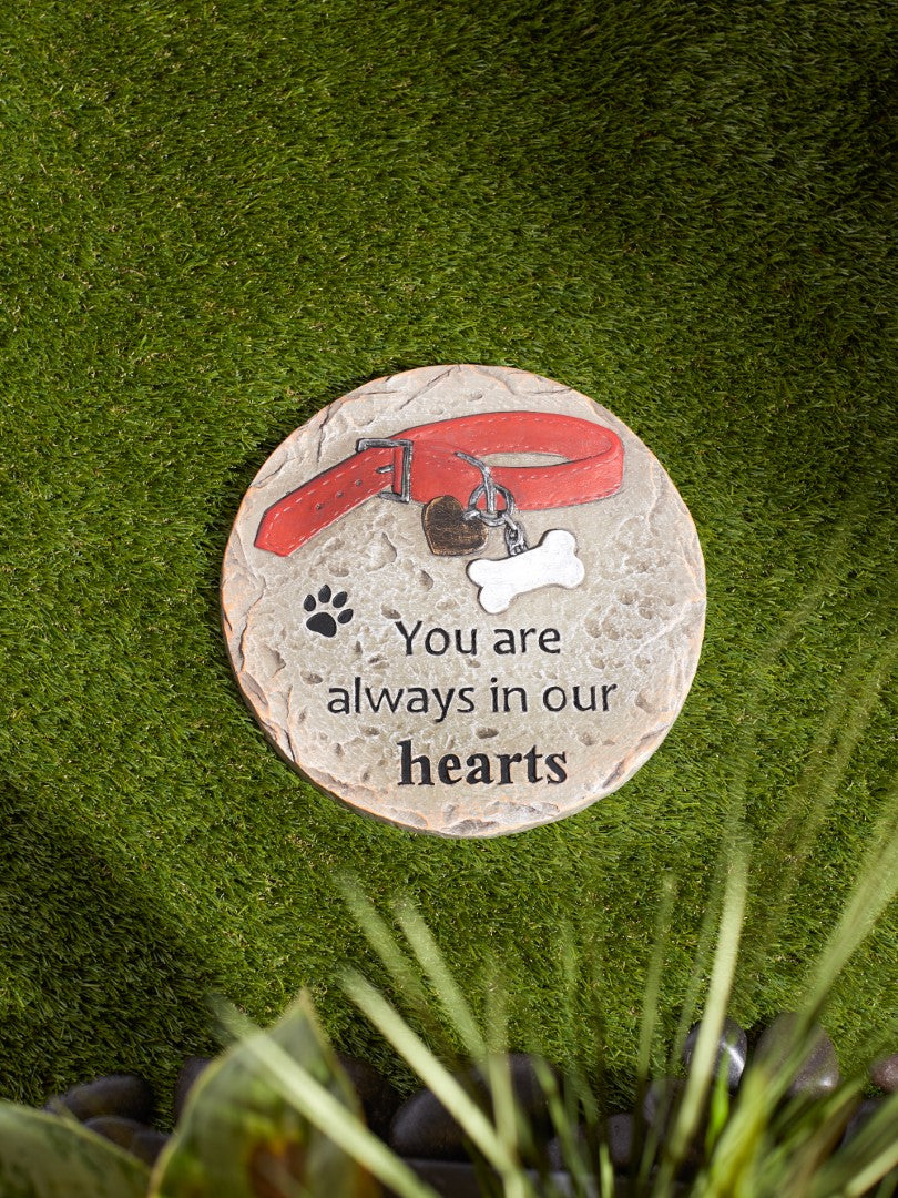 You Are Always In Our Hearts- Pet Memorial Stepping Stone 