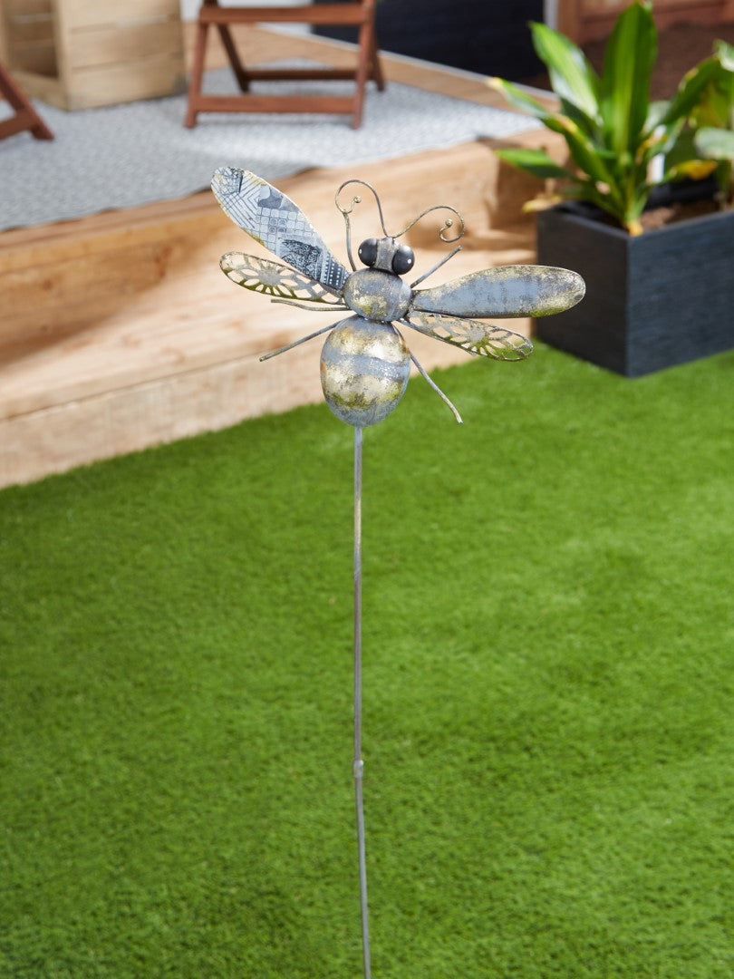 Medium Bee Large Garden Stake