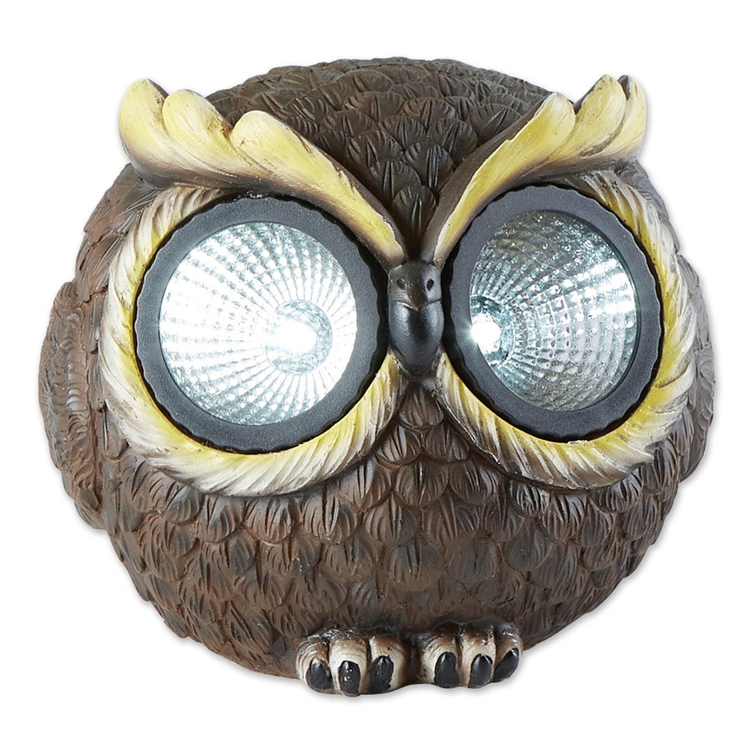 Medium Solar Owl Figurine 