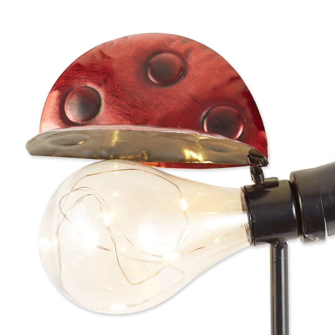 Ladybug Glow Bug Solar Stake 