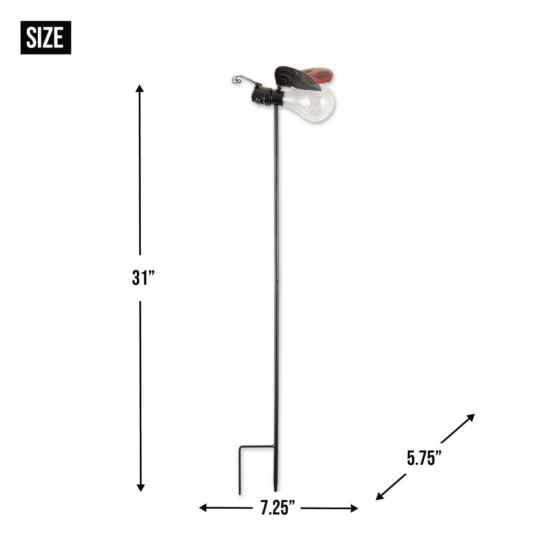 Ladybug Glow Bug Solar Stake 