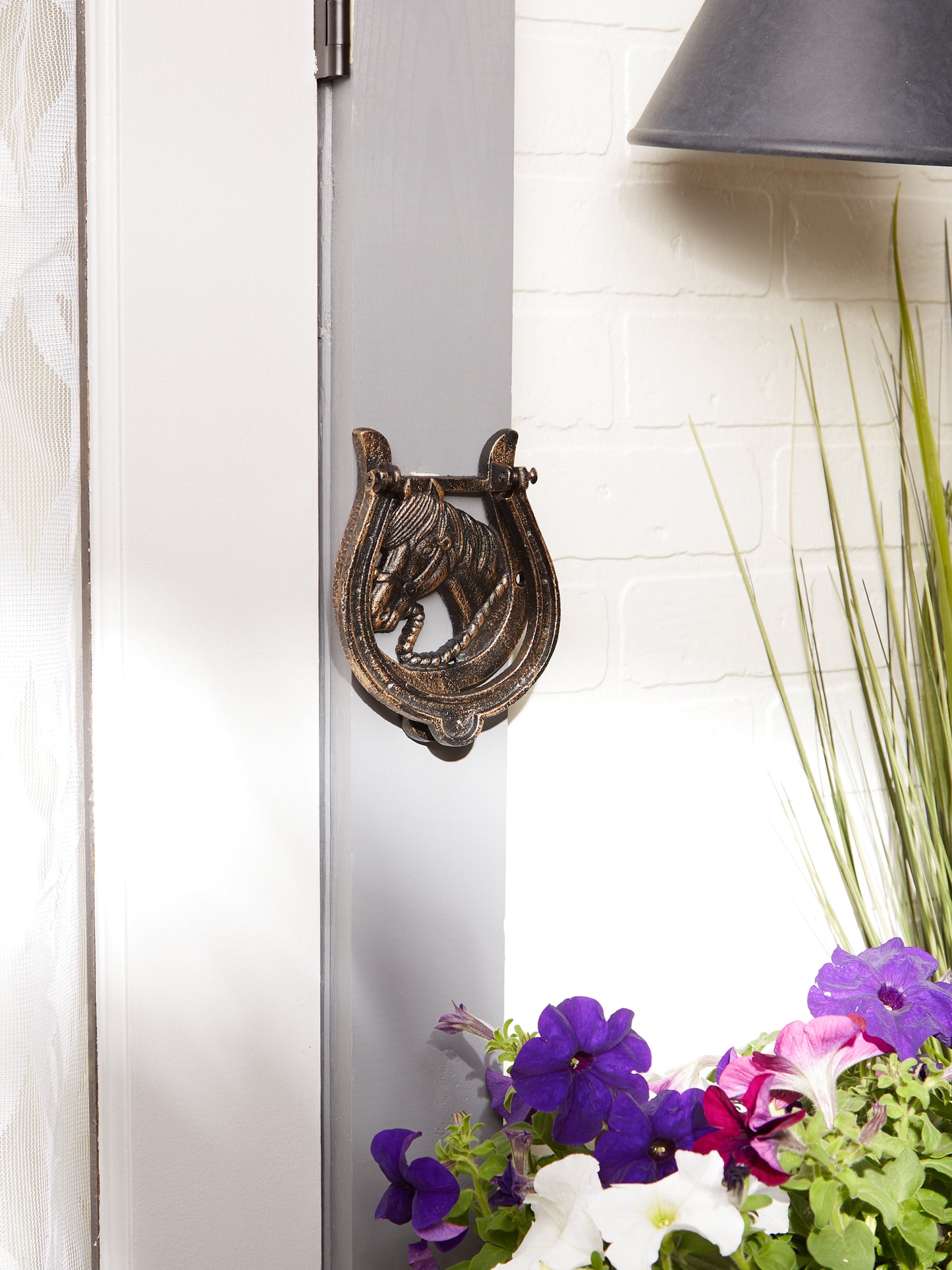 Horseshoe Cast Iron Door Knocker