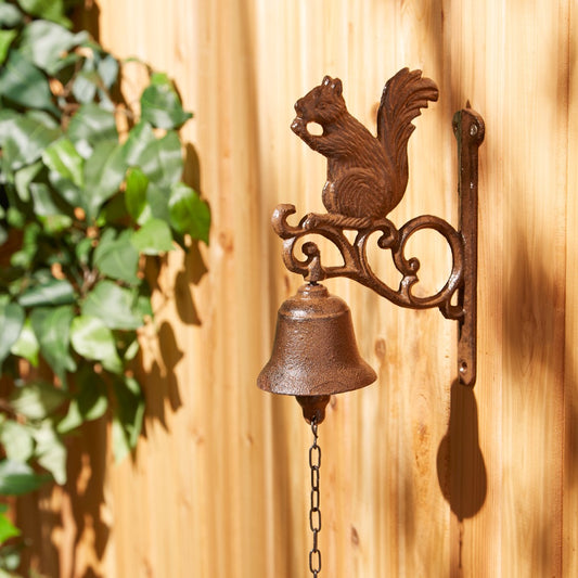 Sqirrel Cast Iron Bell