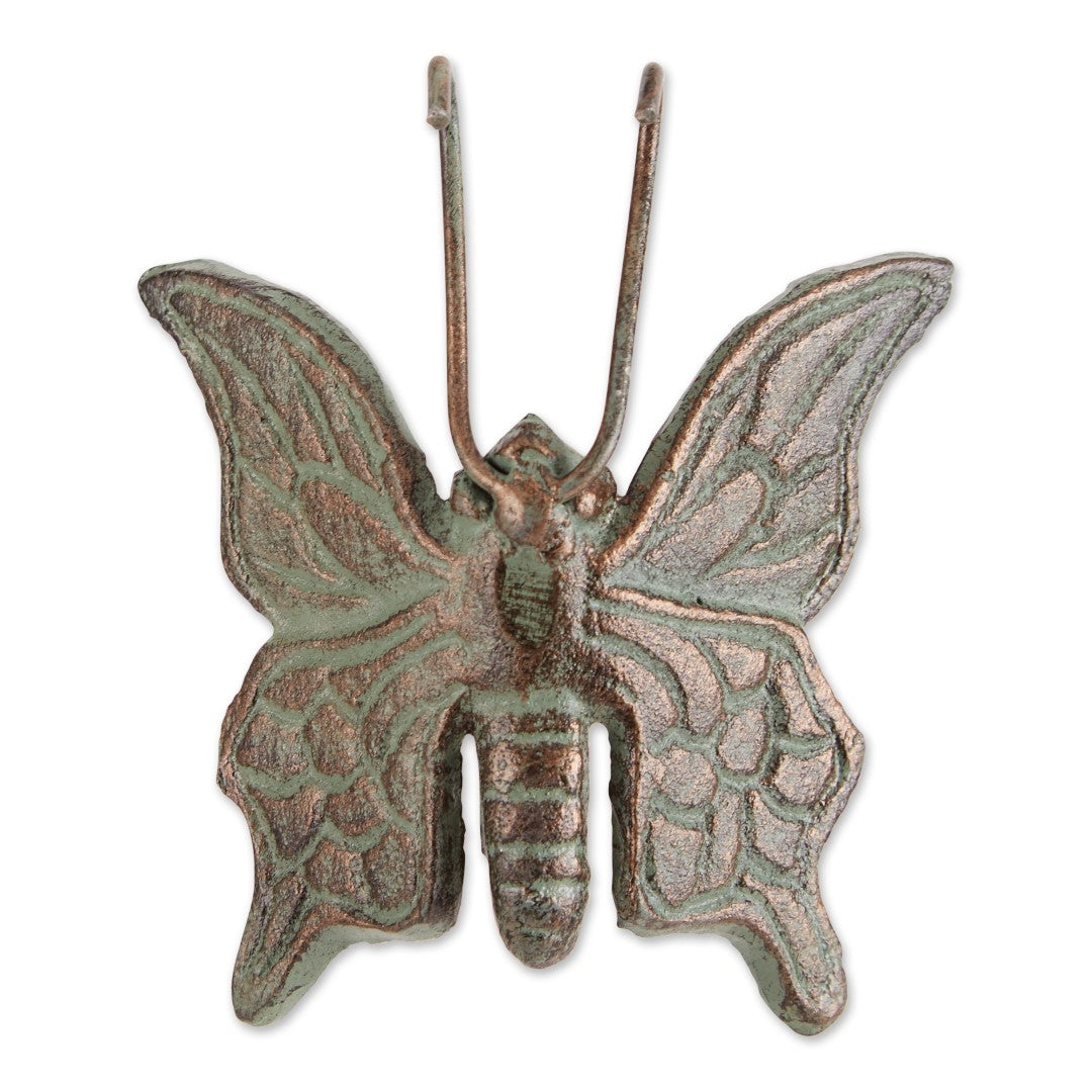 Butterfly Cast Iron Pot Hanger Set Of 4