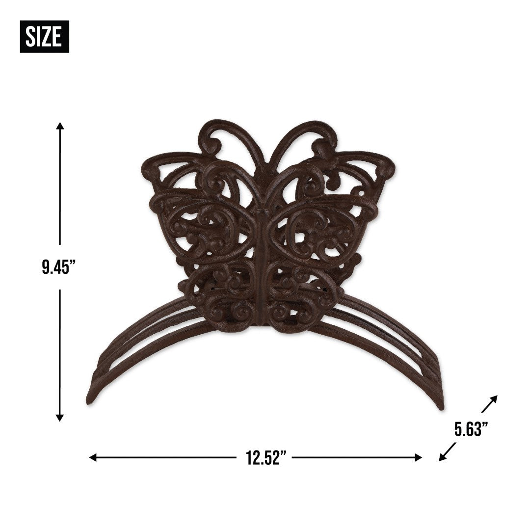 Butterfly Cast Iron Hose Organizer