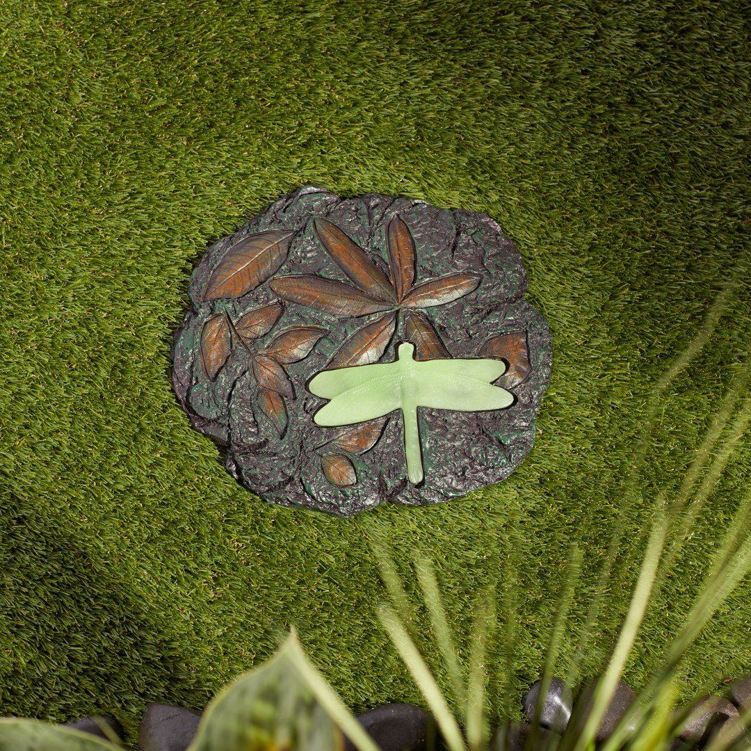 Dragonfly Glowing Stepping Stone 