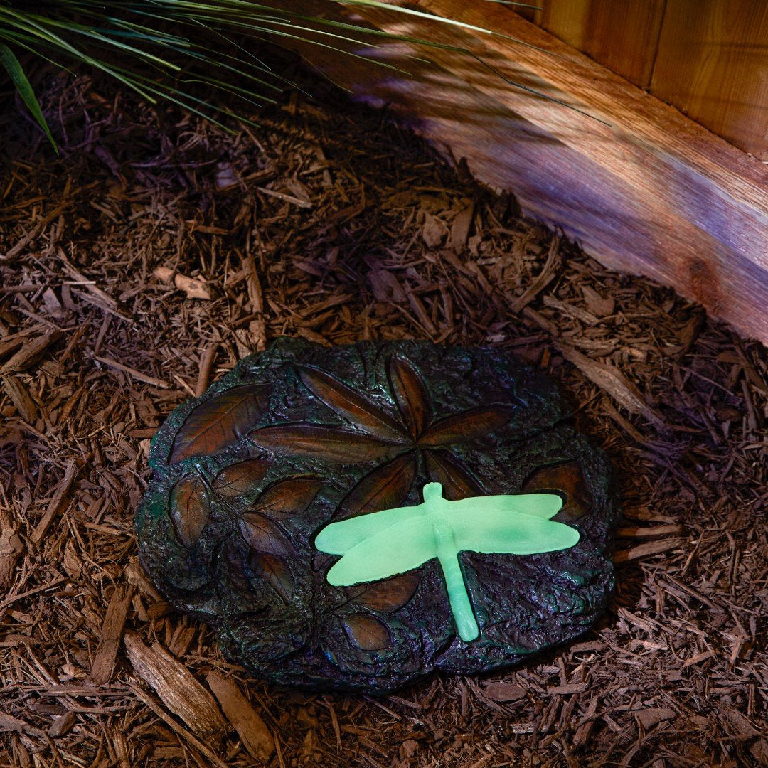 Dragonfly Glowing Stepping Stone 