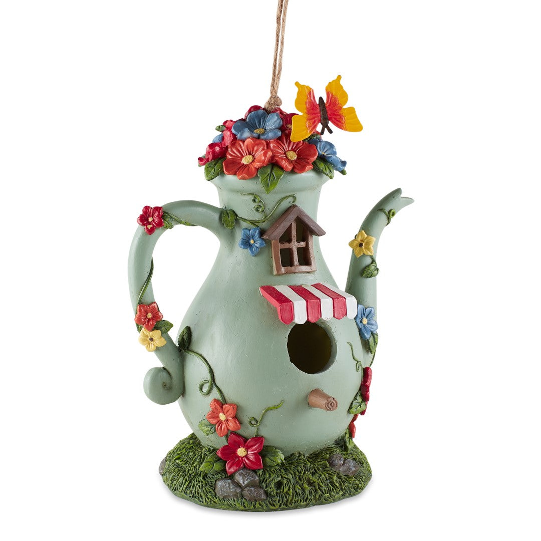 Tall Teapot Birdhouse 