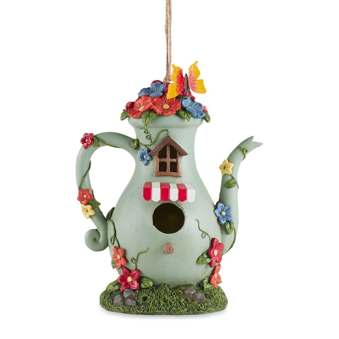 Tall Teapot Birdhouse 