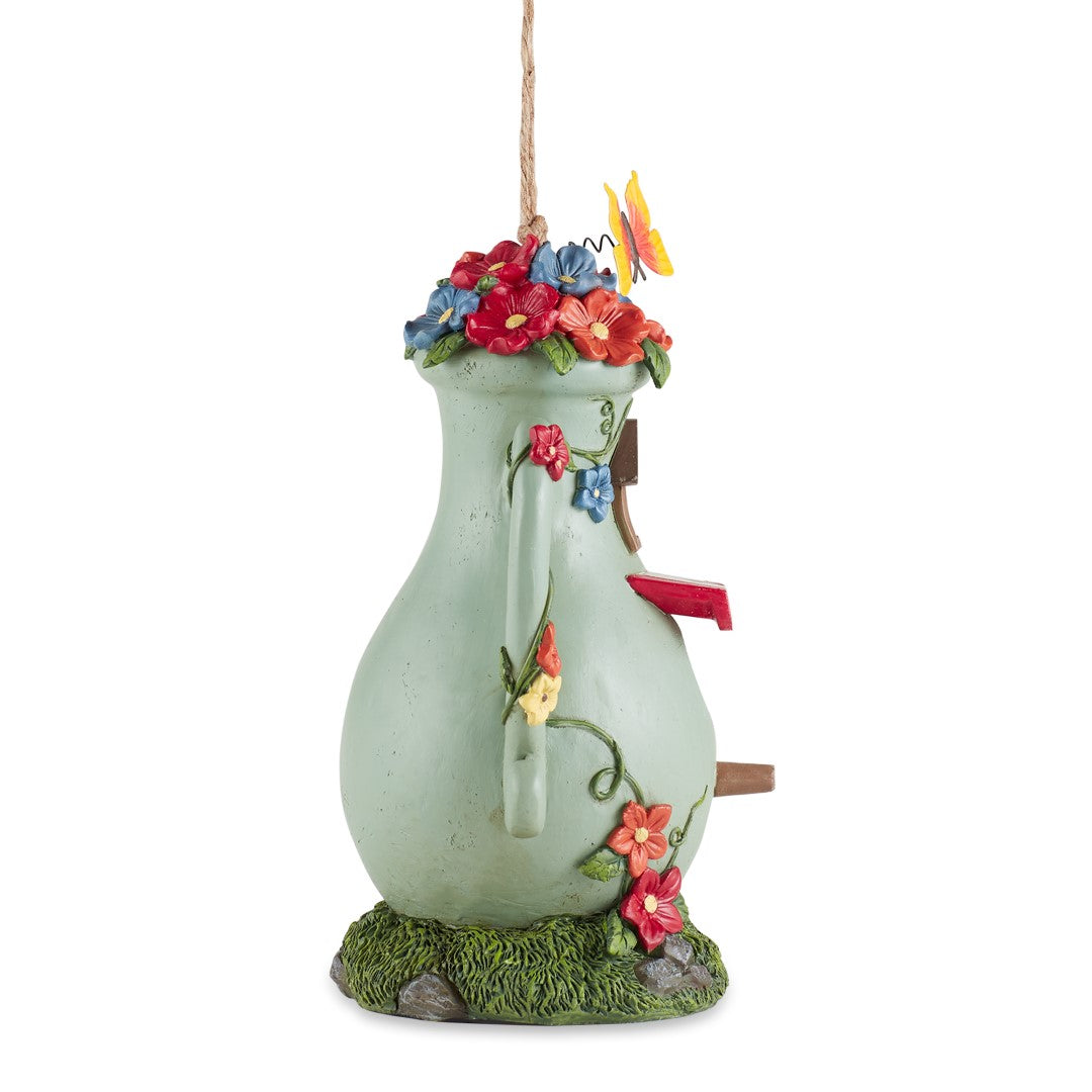 Tall Teapot Birdhouse 