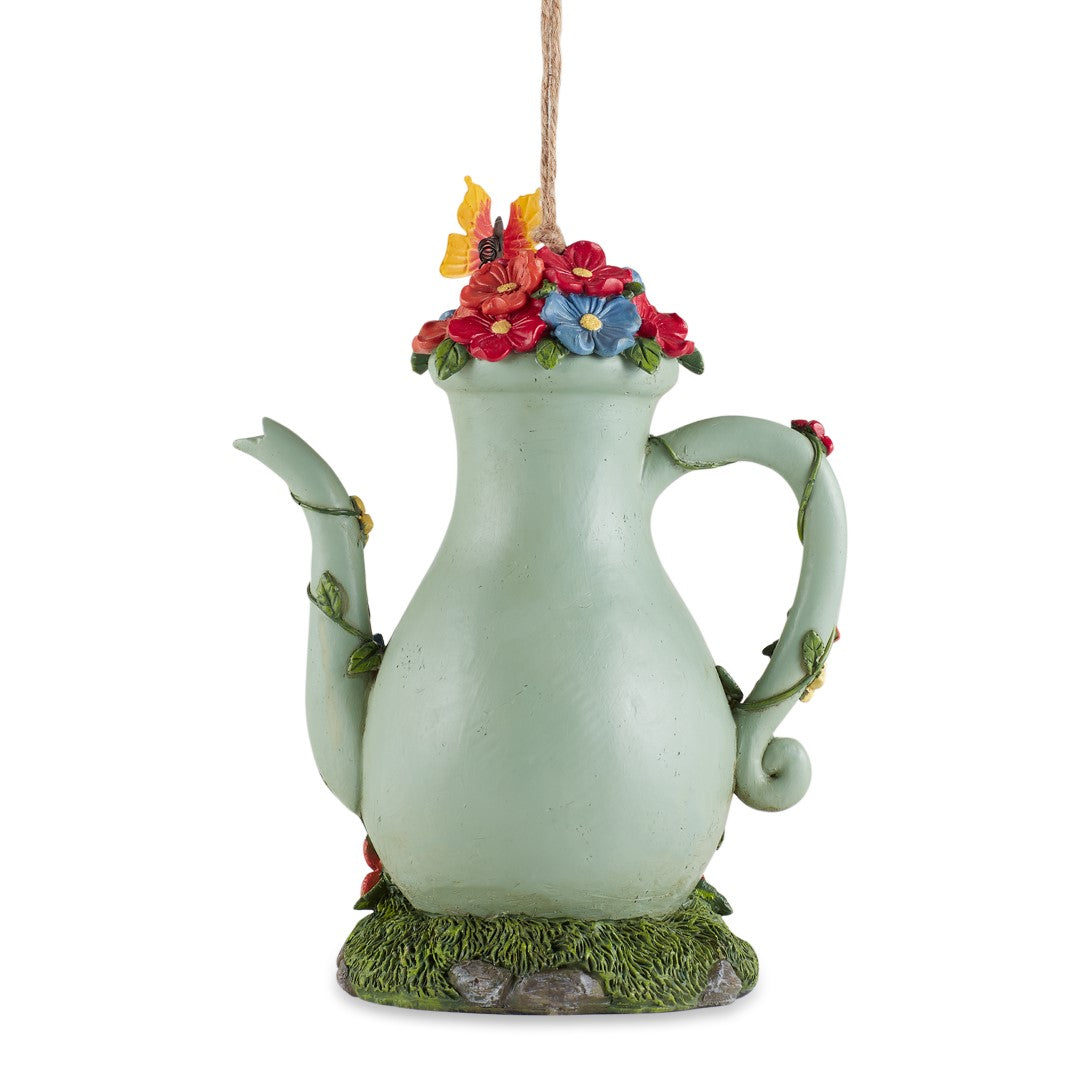 Tall Teapot Birdhouse 