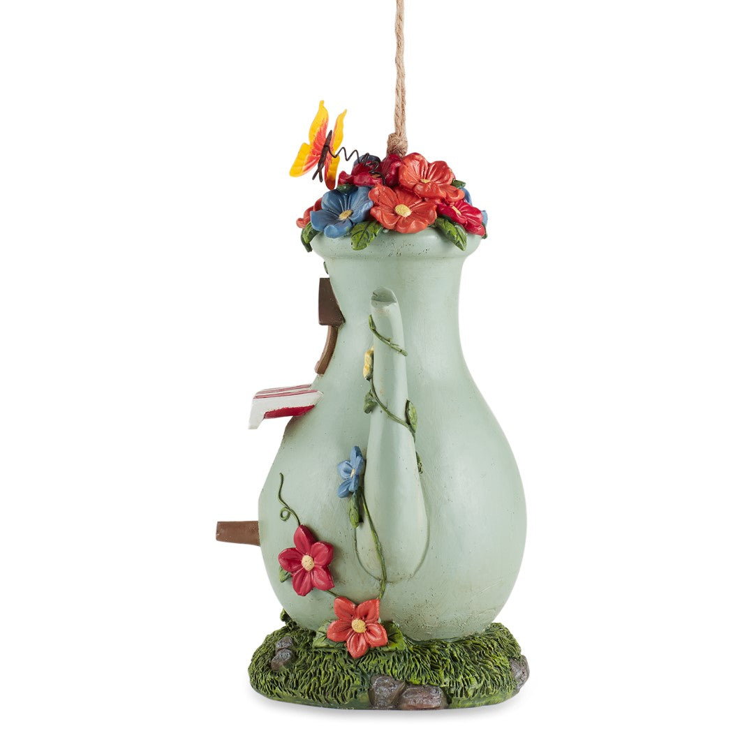 Tall Teapot Birdhouse 