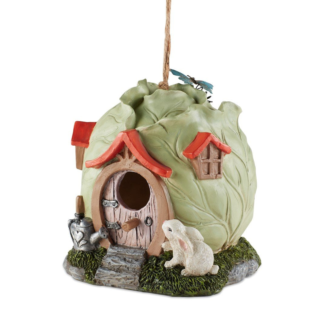 Cabbage Cottage Birdhouse 