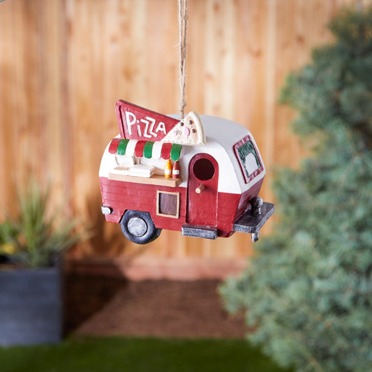 Pizza Food Truck Birdhouse 