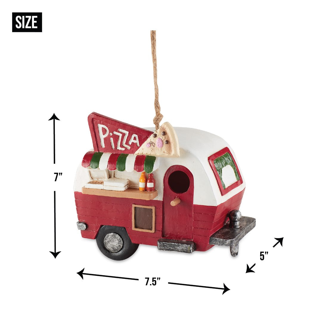 Pizza Food Truck Birdhouse 