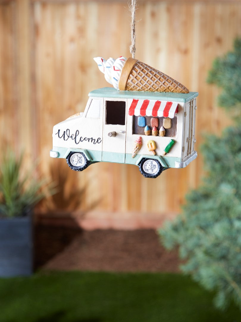 Ice Cream Food Truck Birdhouse 