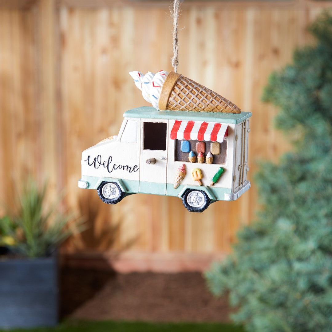 Ice Cream Food Truck Birdhouse 