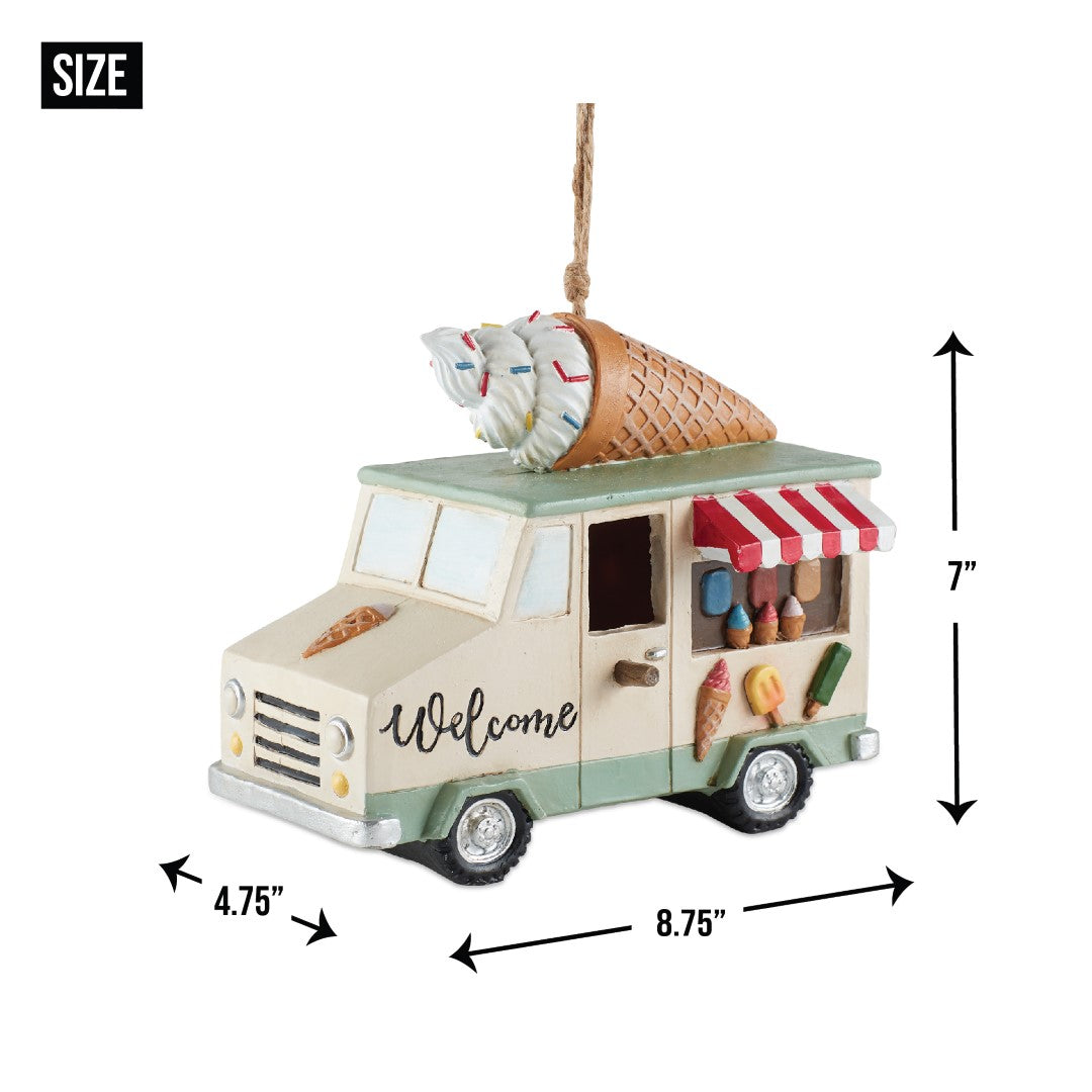 Ice Cream Food Truck Birdhouse 