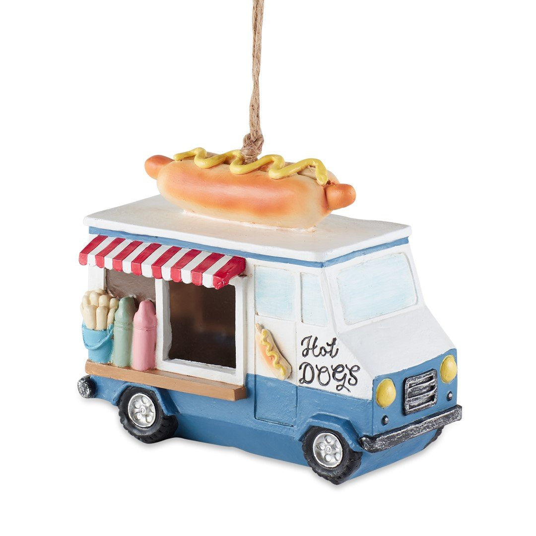 Hot Dog Food Truck Birdhouse 