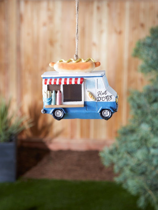 Hot Dog Food Truck Birdhouse 