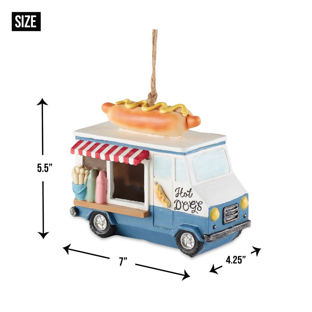 Hot Dog Food Truck Birdhouse 