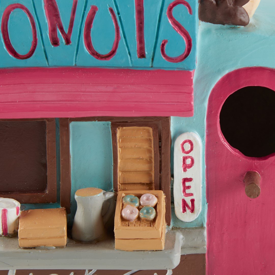 Donut Food Truck Birdhouse 