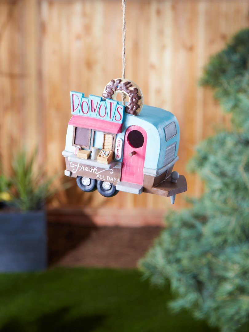 Donut Food Truck Birdhouse 