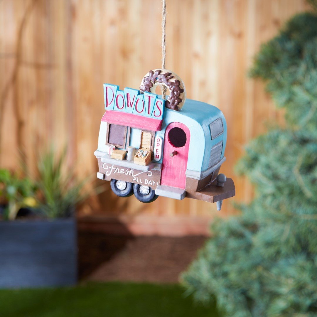 Donut Food Truck Birdhouse 