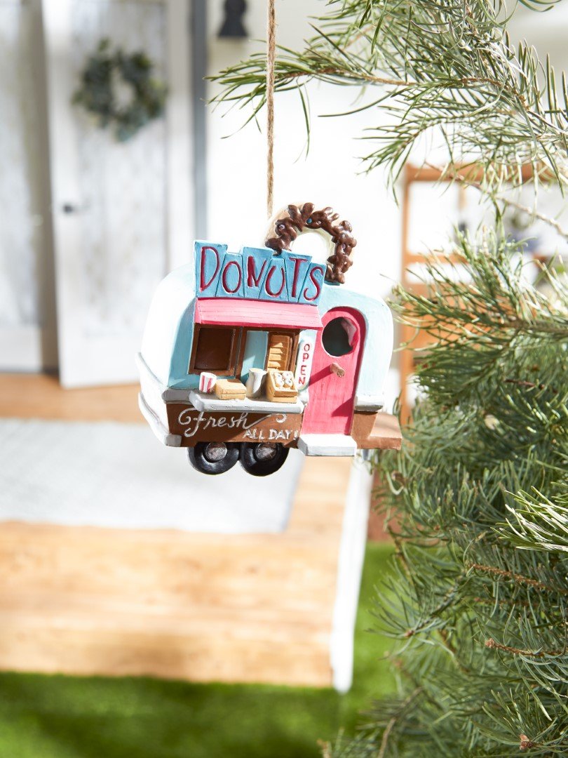 Donut Food Truck Birdhouse 