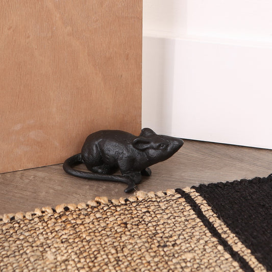 Cast Iron Rat Doorstop