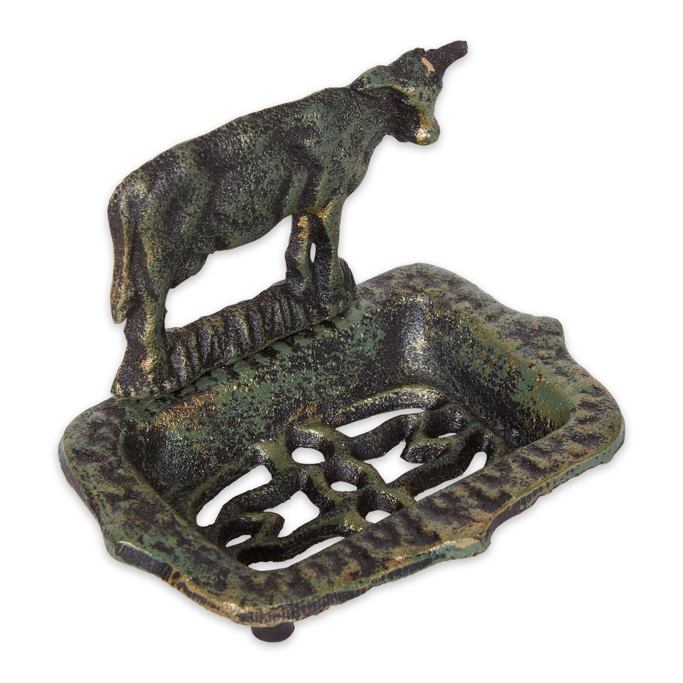 Cow Cast Iron Soap Dish