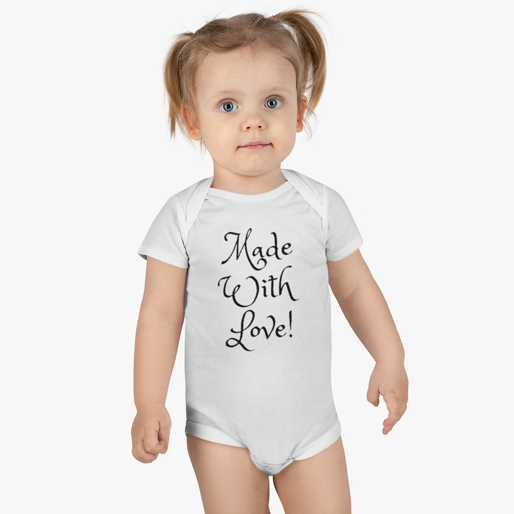 Made With Love Baby Short Sleeve Onesie®