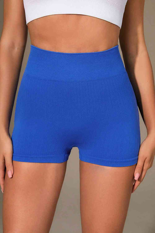 Wide Waistband Sports Shorts