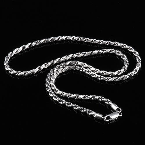 19.7" Snake Chain 925 Sterling Silver Necklace