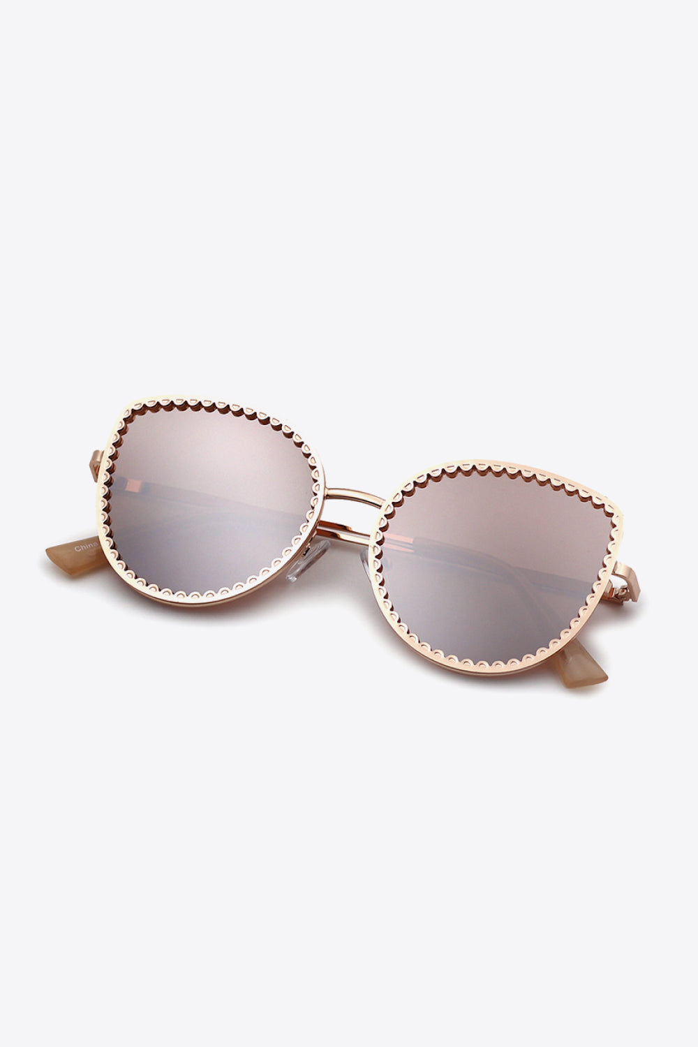 Full Rim Metal Frame Sunglasses