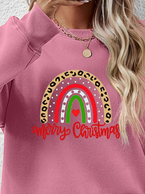 MERRY CHRISTMAS Graphic Sweatshirt