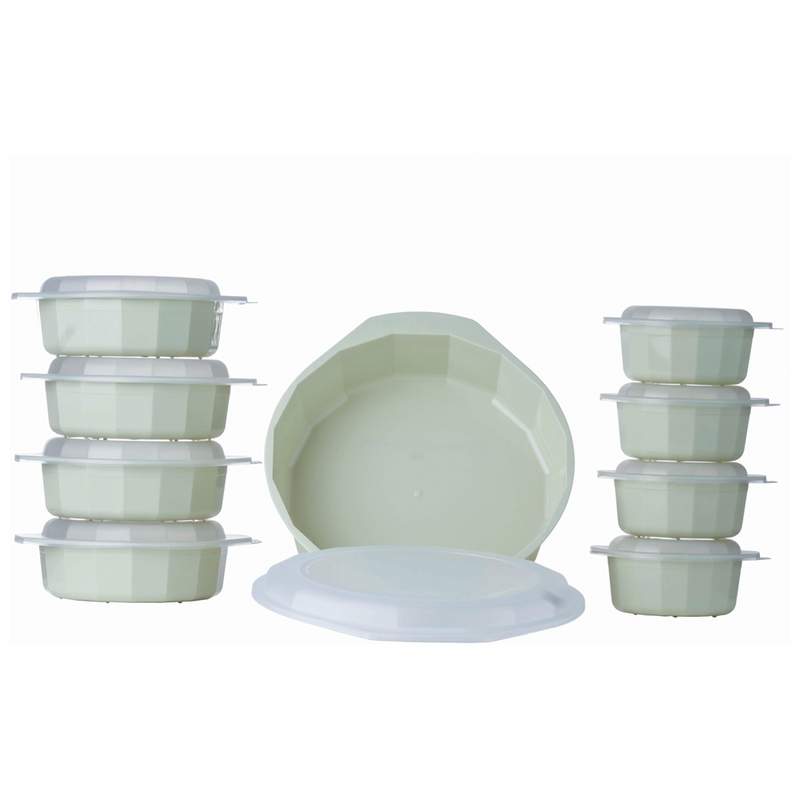 18PC MICROWAVE COOKWARE SET