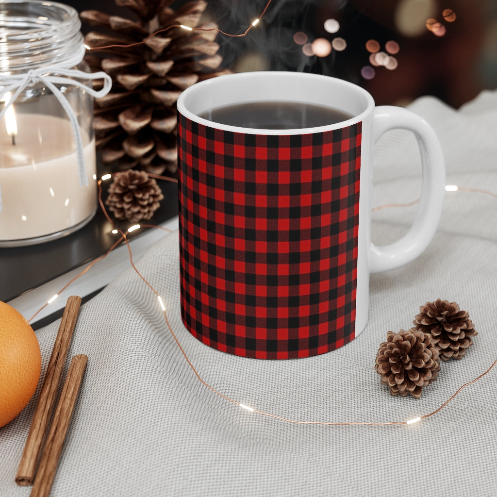 Mug 11oz - Plaid