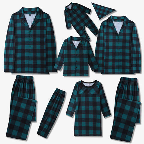 Women Plaid Shirt and Pants Set