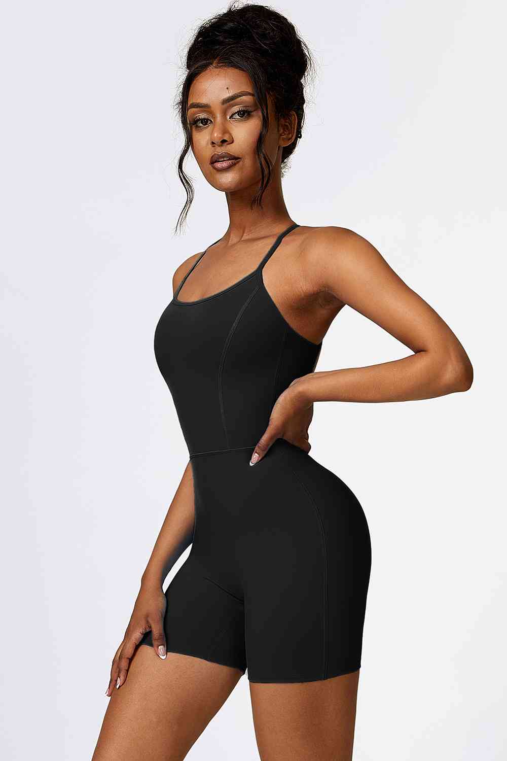 Halter Neck Sports Romper