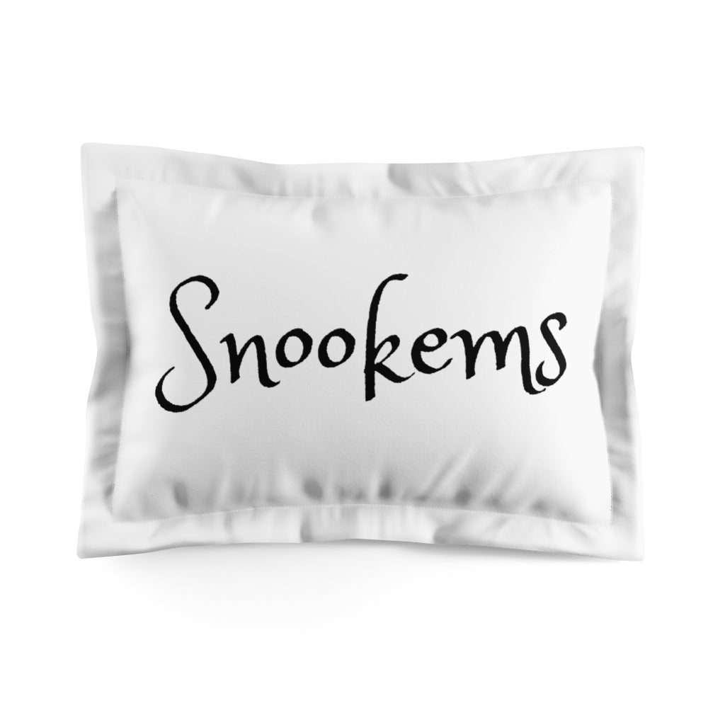 Snookems Microfiber Pillow Sham